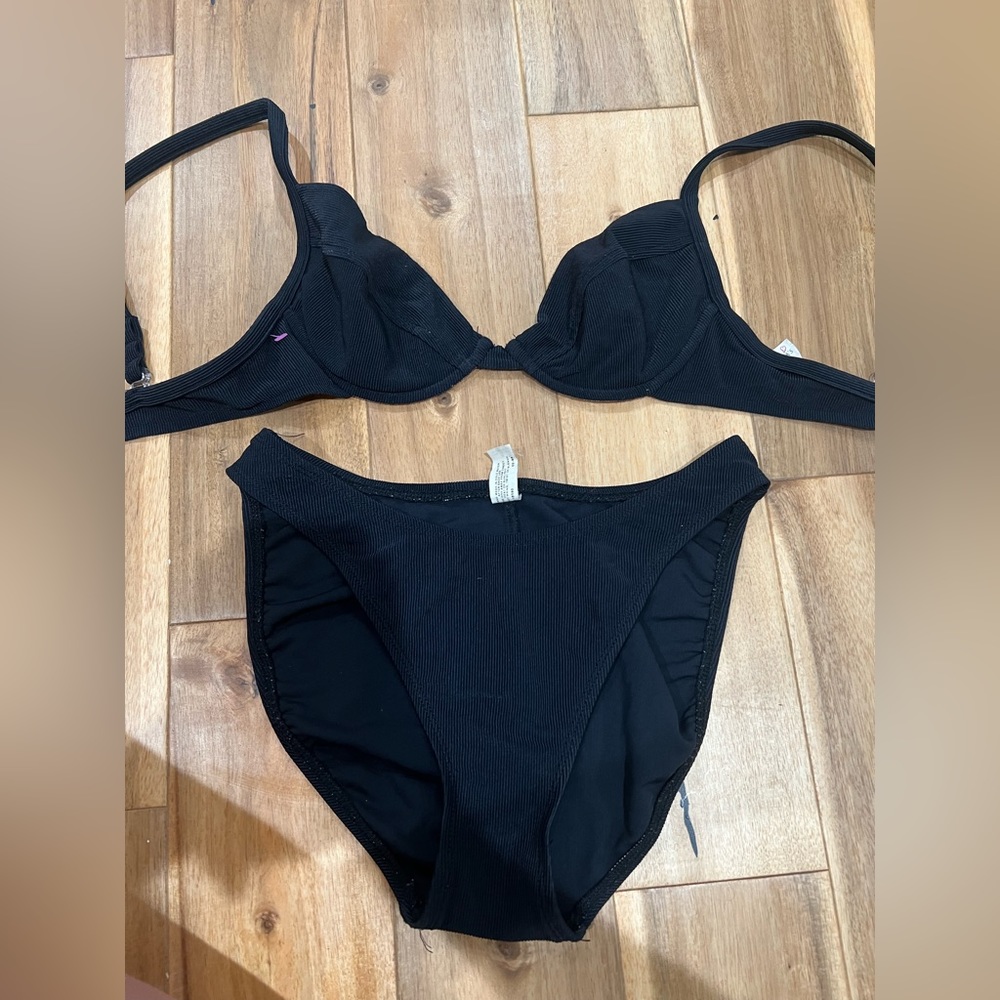Black bathing suit